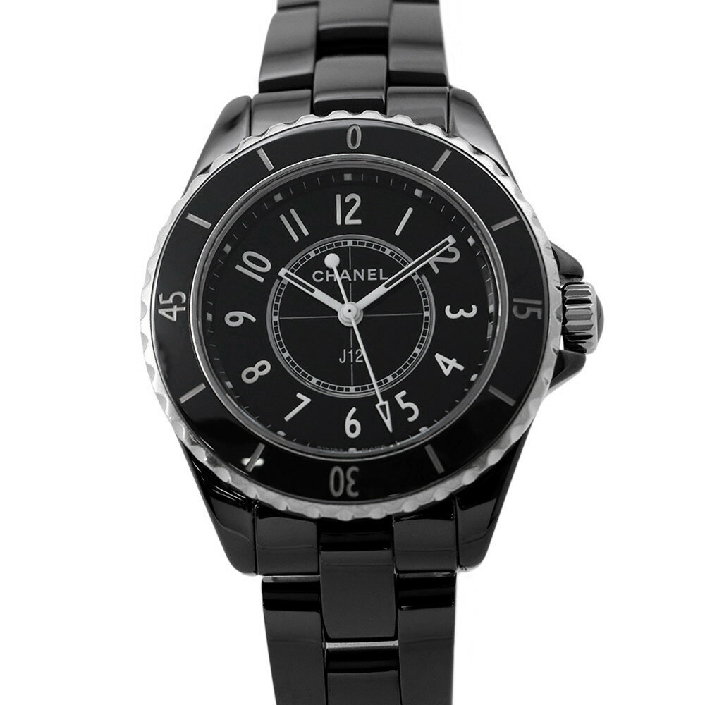 シャネル J12 H5695 CHANEL 腕時計 ウォッチ 黒文字盤 クォーツ 【安心保証】 【中古】 シャネル J12 CHANEL シャネル 中古