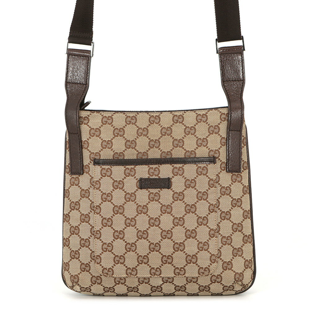 gucci///////////////\' - グッチ ショルダーバッグ GGキャンバス/レザー 122793 GUCCI バッグ 【安心保証】 【中古】 グッチ バッグ レディース GUCCI BAG