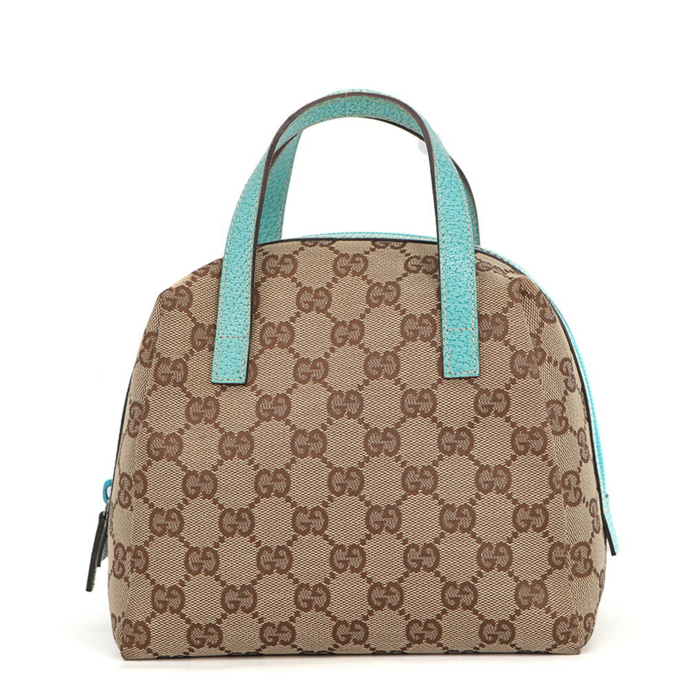 gucci///////////////\' - グッチ ハンドバッグ GGキャンバス/レザー 124542 GUCCI バッグ 【安心保証】 【中古】 グッチ バッグ レディース GUCCI BAG