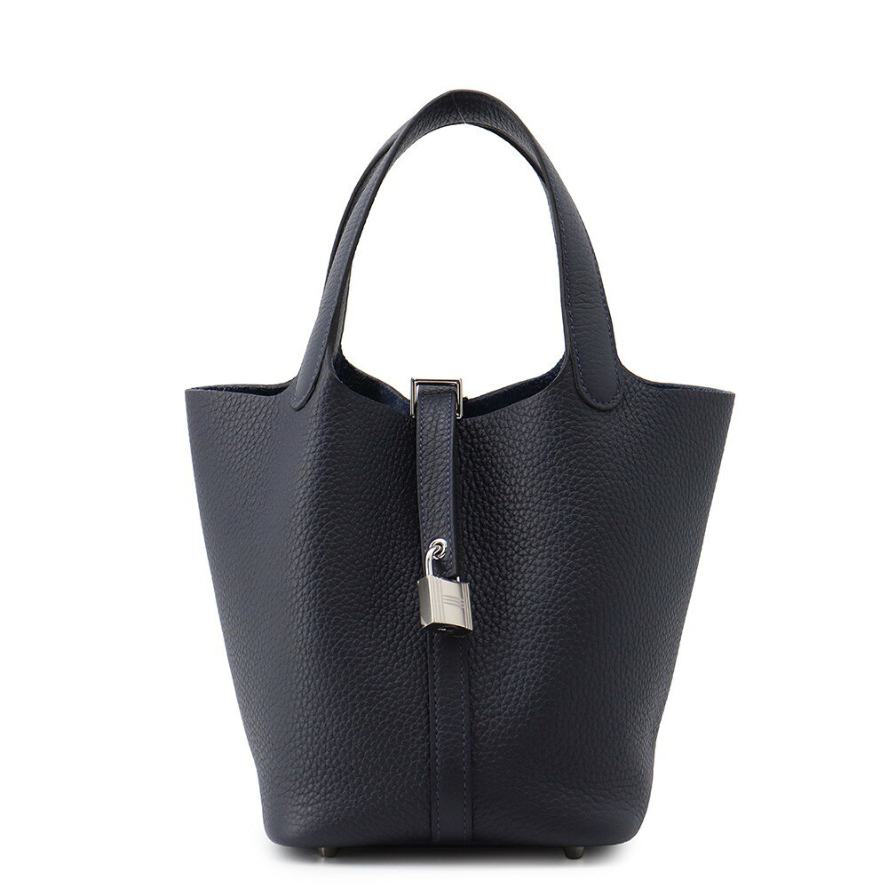 エルメス ハンドバッグ ピコタンロックPM ブルーニュイ/シルバー金具 トリヨンクレマンス K刻印 HERMES エルメス ピコタンロック ピコタン エルメス バッグ エルメス レディース HERMES Picotin Lock HERMES BAG