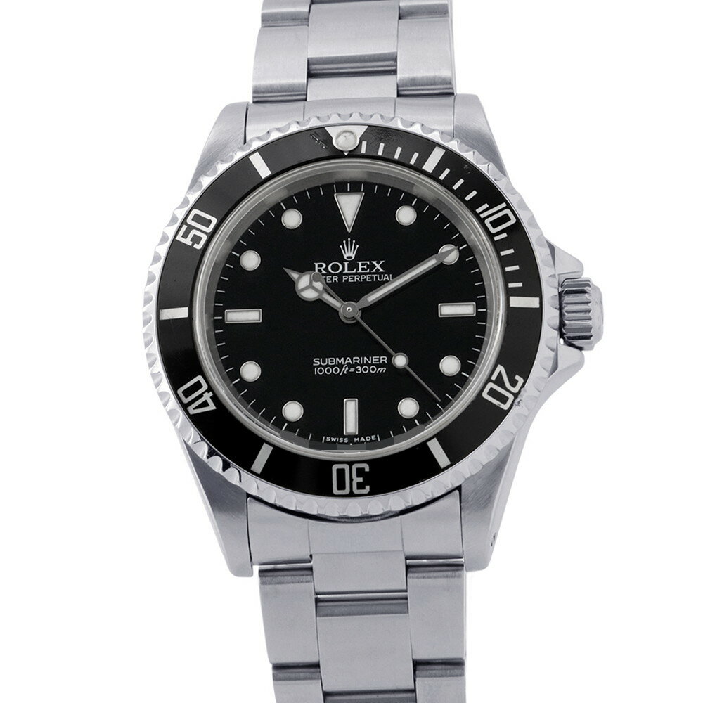 ロレックス サブマリーナ ノンデイト Z番 14060M ROLEX 腕時計 黒文字盤 【安心保証】 【中古】 ロレックス サブマリーナ ROLEX ロレックス 中古