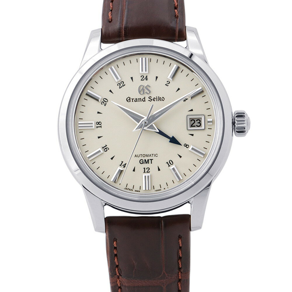 セイコー グランドセイコー エレガンス コレクション メカニカル GMT SBGM221 SEIKO 腕時計 アイボリー文字盤 【中古】 セイコー グランドセイコー SEIKO セイコー