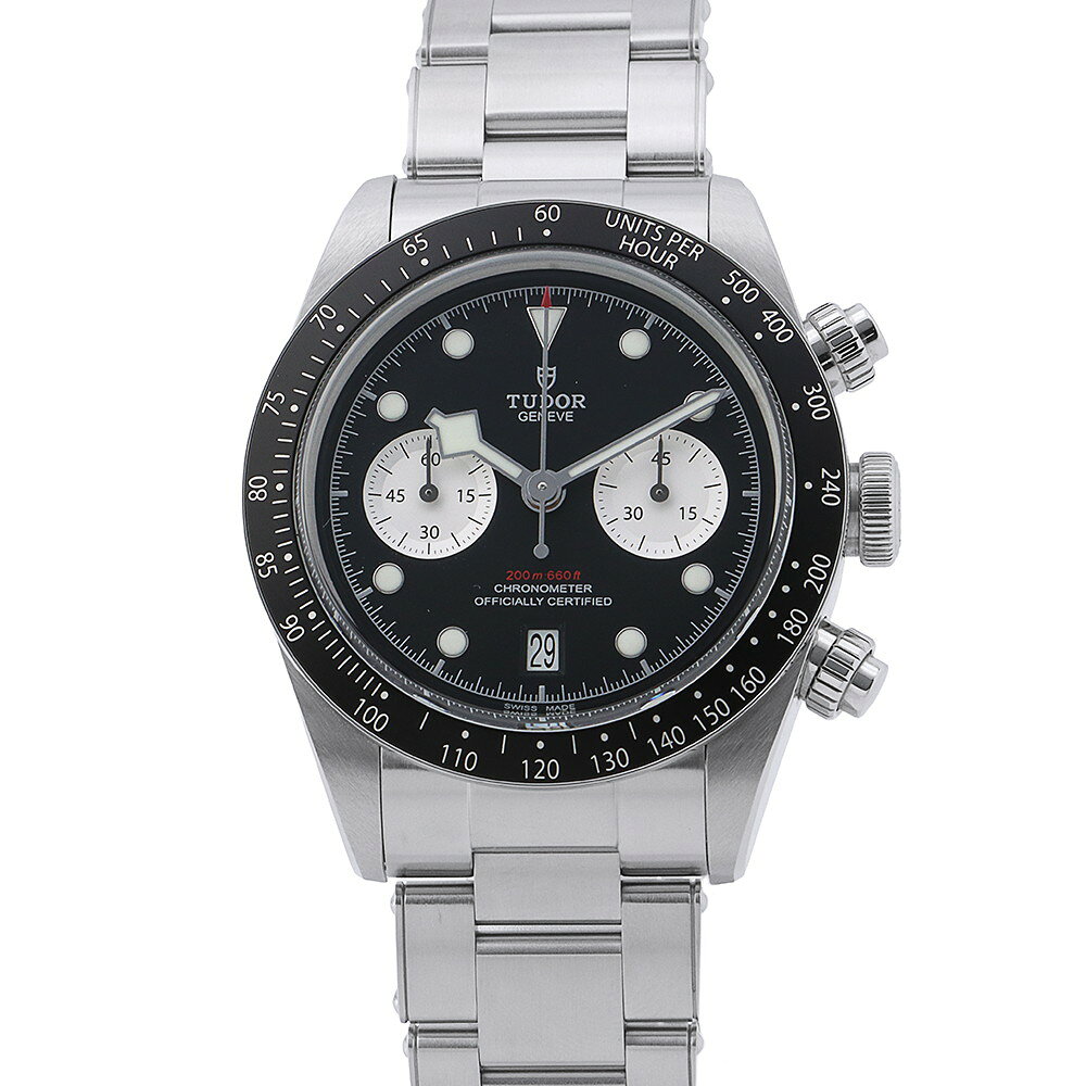 チュードル ブラックベイ クロノ M79360N-0011 TUDOR チューダー 腕時計 黒文字盤 【安心保証】 【中古】 チュードル ブラックベイ TUDOR チュードル