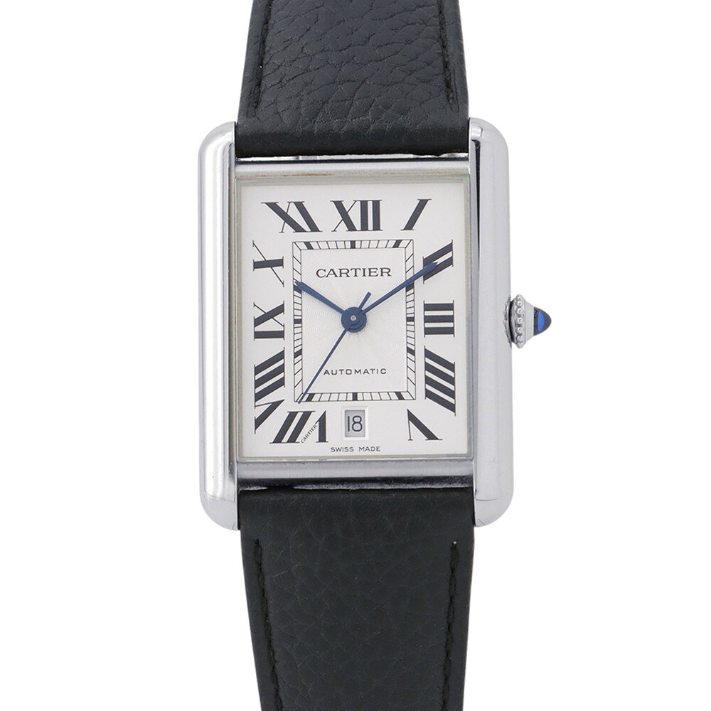 カルティエ タンク マスト ウォッチ XL WSTA0040 Cartier 腕時計 シルバー文字盤 【安心保証】 【中古】 カルティエ タンク マスト Cartier カルティエ 中古