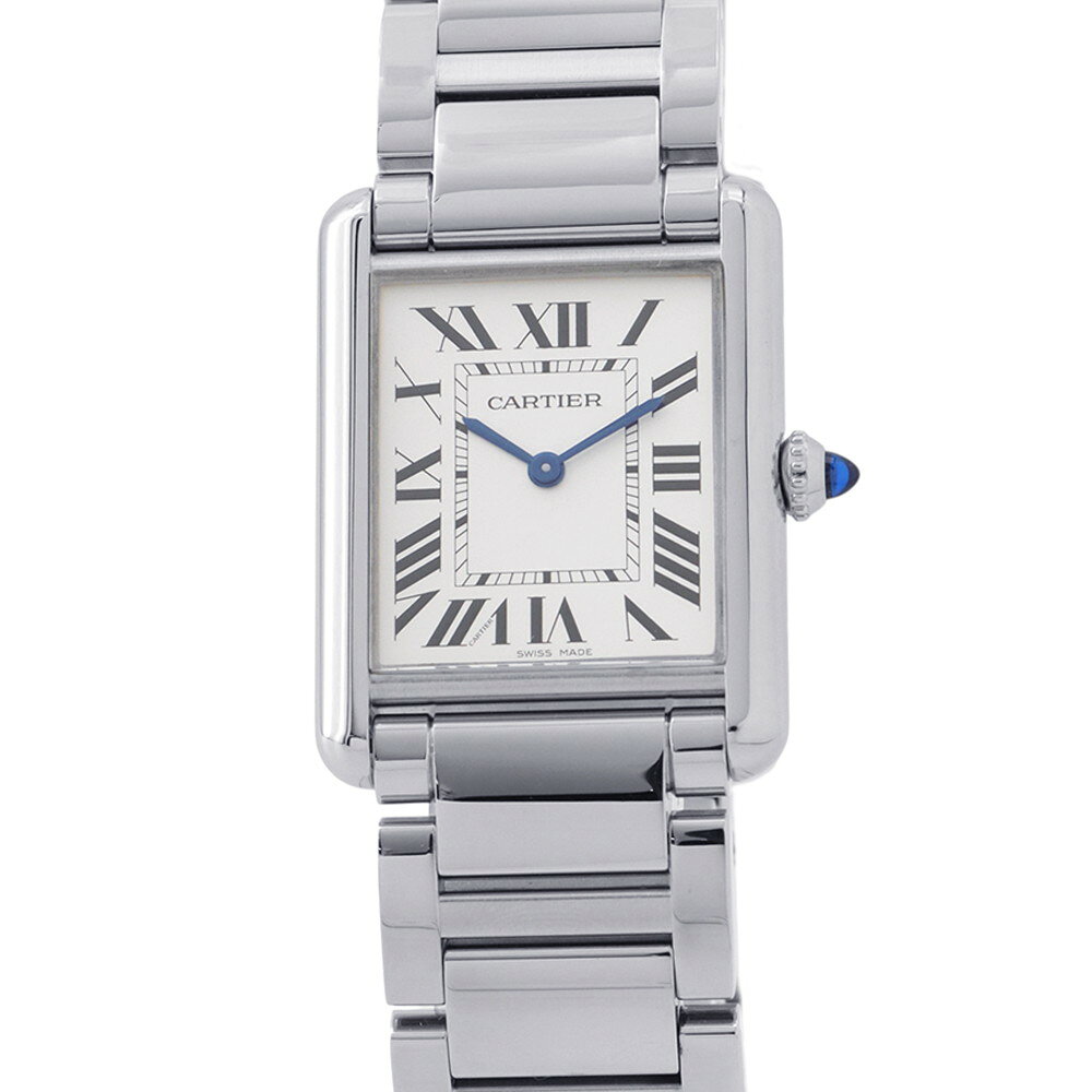 カルティエ タンク マスト LM WSTA0052 Cartier 腕時計 シルバー文字盤 【安心保証】 【中古】 カルティエ タンクマスト Cartier カルティエ 中古