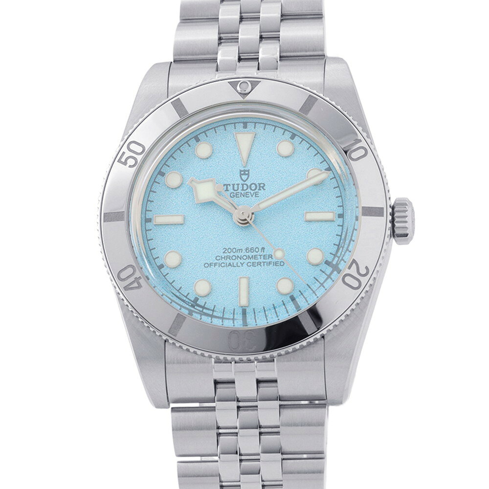 チュードル ブラックベイ 54 M79000-0001 TUDOR チューダー 腕時計 ラグーンブルー文字盤 【安心保証】 【中古】 チュードル ブラックベイ TUDOR チュードル 中古