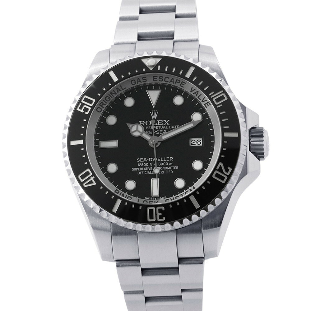 ロレックス シードゥエラー ディープシー ランダムシリアル ルーレット 116660 ROLEX 腕時計 黒文字盤 【安心保証】 【中古】 ロレックス ディープシー ROLEX ロレックス 中古