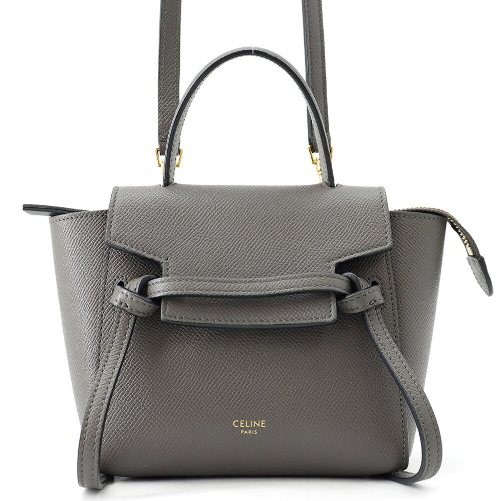 セリーヌ ハンドバッグ ベルトバッグ ピコ ベルトバッグ レザー 194263 CELINE 2wayショルダーバッグ 【安心保証】 【中古】 セリーヌ バッグ CELINE BAG