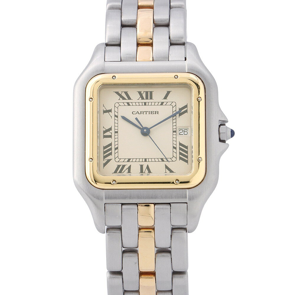 カルティエ パンテール LM 1ロウ 83083441 Cartier 腕時計 アイボリー文字盤 【安心保証】 【中古】 カルティエ パンテール Cartier カルティエ 中古