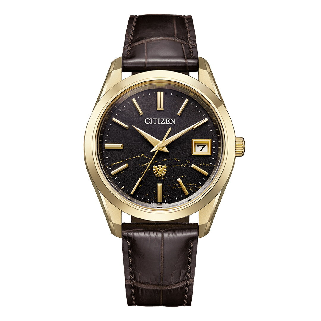 ◎ポイント10倍◎ 【限定400本】【最長10年保証】シチズン ザ・シチズン AQ4103-16W 38mm 38ミリ メンズ 腕時計 新品 正規品 ブラック 黒 黒色 The CITIZEN Iconic Nature Collection「秋」チタン 送料無料 限定