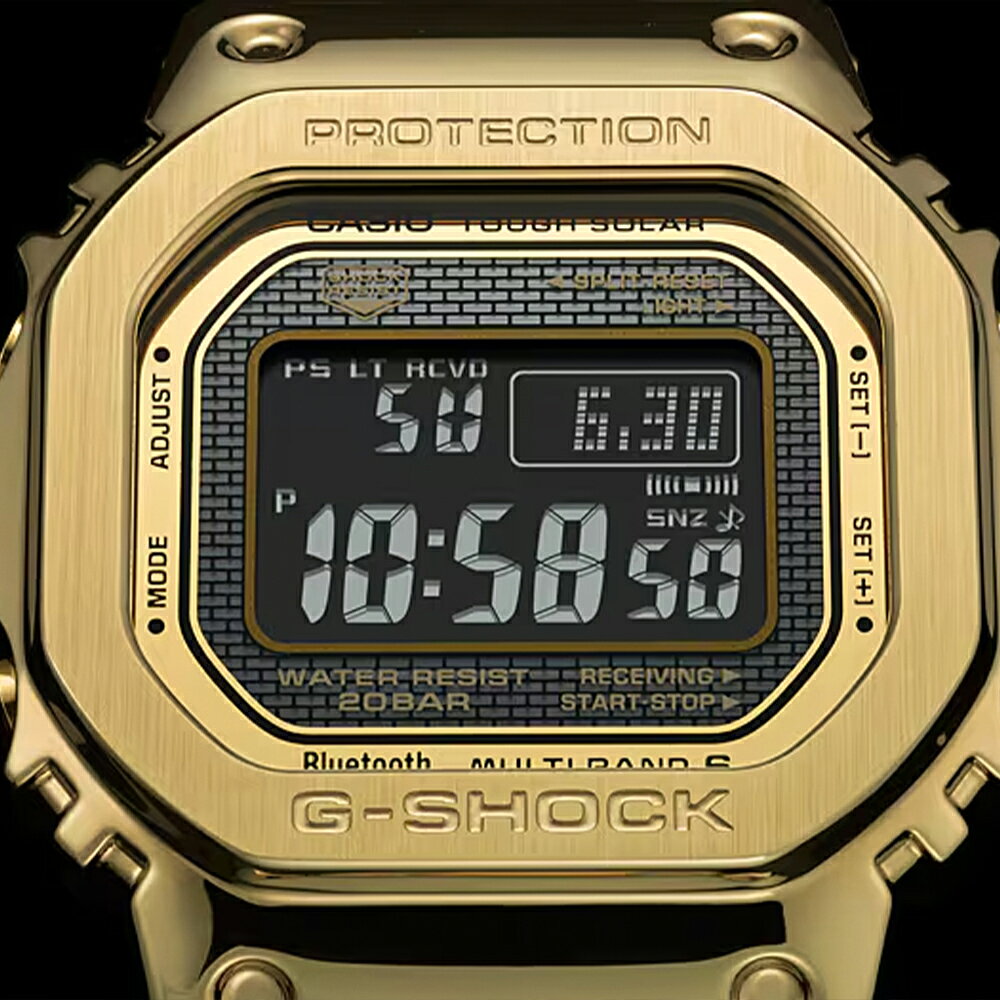 G-SHOCK ジーショック FULL METAL GMW-B5000GD-9JF 43mm 43ミリ メンズ 腕時計 メンズ腕時計 正規品 ブランド ビジネス Gショック ゴールド 金 金色 カシオ 5000SERIES フルメタル 送料無料