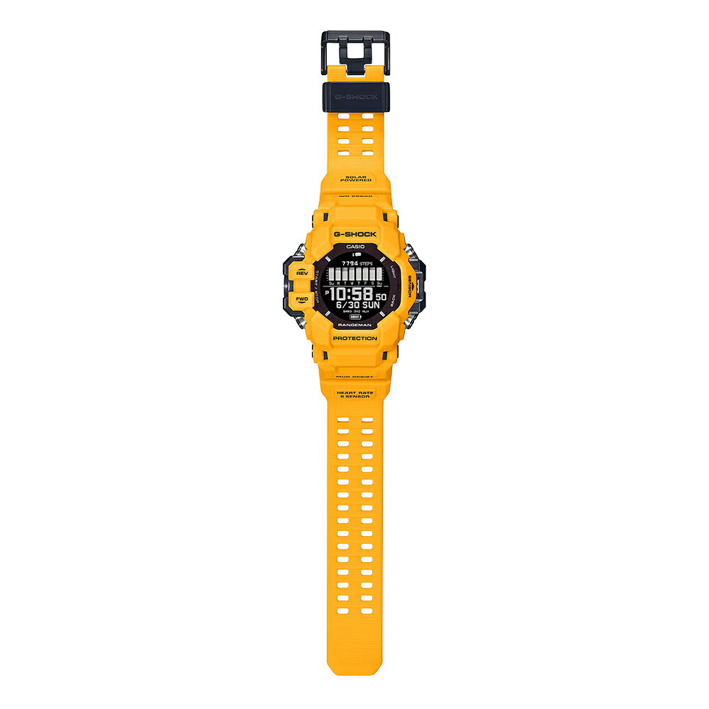 G-SHOCK ジーショック MASTER OF G - LAND GPR-H1000-9JR 53mm 53ミリ メンズ 腕時計 メンズ腕時計 正規品 ブランド ビジネス ソーラー Gショック イエロー カシオ RANGEMAN 送料無料