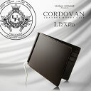 送料無料 財布 メンズ 本革 マネークリップコードバン×リザード型押し 茶ブラウン 馬革使用ブランド短財布 シンプルでエレガントなデザイン♪財布 ギフト