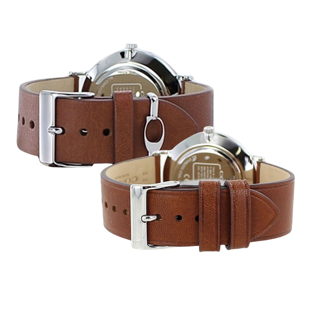 コーチ ペアウォッチ 腕時計 手表 大人 カップル お揃い さりげない ペアギフト カップル 社会人 革ベルト 男性 女性 感謝 ありがとう ペアギフト レザー カップル 男女 彼氏 彼女 贈り物 記念日 サプライズ お揃い ブランド腕時計 誕生日プレゼント 卒業 入学 お祝い