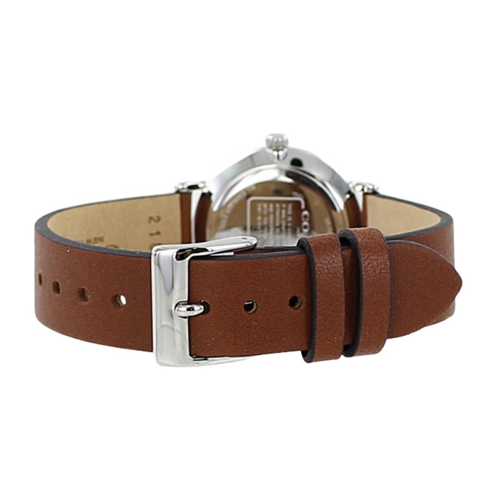 コーチ 腕時計 手表 レディース 女性 仕事用 レザー 時計 ブラウン オシャレ ブランド 妻 母親 女友達 先輩 後輩 おしゃれ レディースウォッチ スタイリッシュ ラグジュアリー 馬車ロゴ 誕生日プレゼントサプライズ 成人 卒業 入学