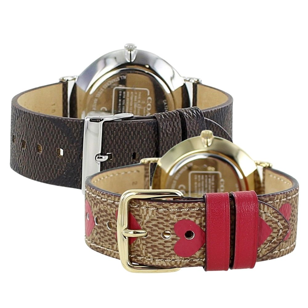 コーチ ペアウォッチ 腕時計 ペアギフト チャールズ ペリー おすすめ 結婚祝い おしゃれ シンプル 革ベルト レザー時計 ブランド ペア カップル 大人 プレゼント 誕生日 結婚記念日 贈り物 ペアギフト おすすめ 誕生日プレゼント 卒業 入学 お祝い