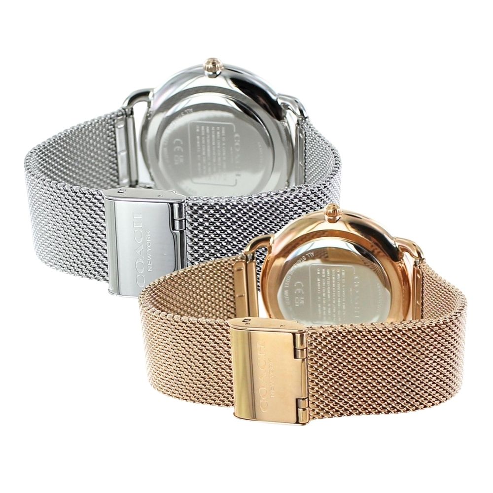 ぺアウォッチ コーチ ペア 腕時計 エリオット カップル シルバー ゴールド メッシュ ベルト おしゃれ ブランド 時計 結婚 婚約 ペアギフト おすすめ お揃い お祝い 彼氏 彼女 夫婦 両親 感謝 ありがとう ギフト 贈り物 サプライズ 誕生日プレゼント 卒業 入学 お祝い