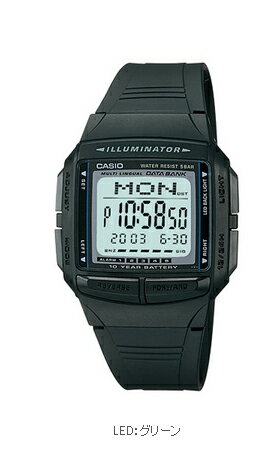 CASIO STANDARD DATABANK DB-36-1AJH データバンク テレメモ カシオ スタンダード デジタル 腕時計 チプカシ 国内正規品