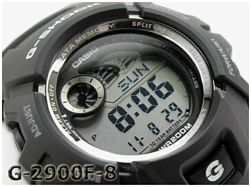 G-2900F-8VER G-SHOCK Gショック ジーショック gshock カシオ CASIO デジタル 腕時計 グレー ブラック G-2900F-8