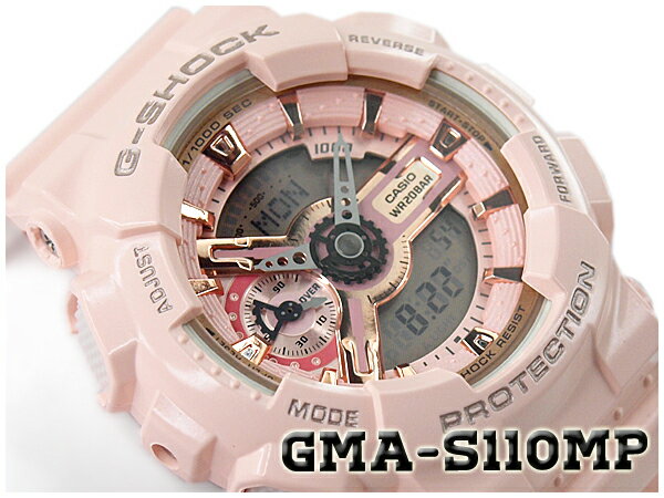 腕時計, レディース腕時計 G-SHOCK G CASIO S Series S PINK COLLECTION GMA-S110MP-4A1CR GMA-S110MP-4A