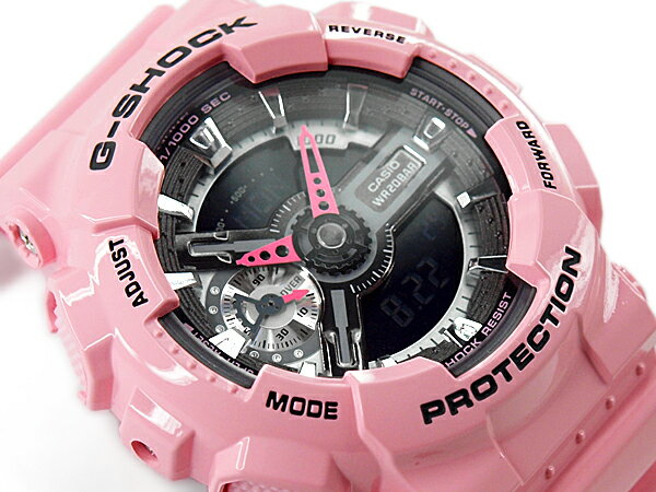 G-SHOCK Gショック ジーショック カシオ CASIO 限定モデル S Series Sシリーズ PINK COLLECTION アナデジ 腕時計 パステルピンク GMA-S110MP-4A2CR GMA-S110MP-4A2