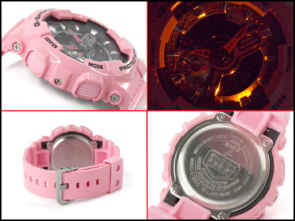 G-SHOCK Gショック ジーショック カシオ CASIO 限定モデル S Series Sシリーズ PINK COLLECTION アナデジ 腕時計 パステルピンク GMA-S110MP-4A2CR GMA-S110MP-4A2