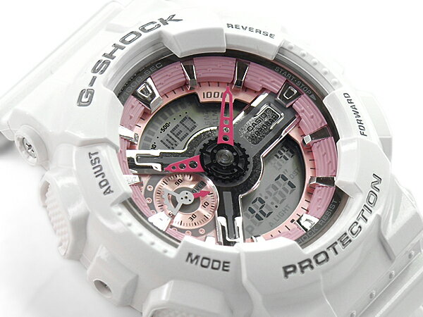G-SHOCK Gショック カシオ 限定 Sシリーズ PINK COLLECTION アナデジ 腕時計 ピンク ホワイト GMA-S110MP-7A