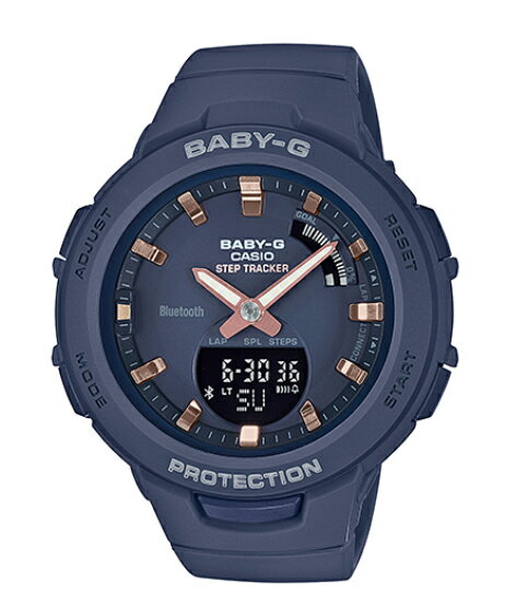 BABY-G �٥ӡ�G �٥ӡ����� G-SQUAD ����������å� ������ CASIO ���ʥǥ� �ӻ��� ��Х����� �ͥ��ӡ� BSA-B100-2AJF��...