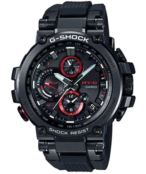 SWATCH - 【10％OFFクーポン配布中 4/30〜5/7 】G-SHOCK Gショック ジーショック カシオ CASIO アナログ 腕時計 電波 ソーラー スマートフォンリンク ブラック MTG-B1000B-1AJF 国内正規モデル