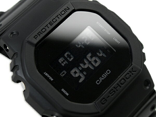 G-SHOCK Gショック カシオ 限定 Solid Colors ソリッドカラーズ デジタル 腕時計 オールブラック DW-5600BB-1 DW-5600BB-1DR【あす楽】