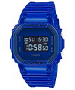 CASIO カシオ G-SHOCK Gショック ジーショック 限定モデル Color Skeleton Series デジタル 腕時計 ブルー スケルトン DW-5600SB-2DR DW-5600SB-2 ORIGIN オリジン スクエアモデル 逆輸入 海外モデル