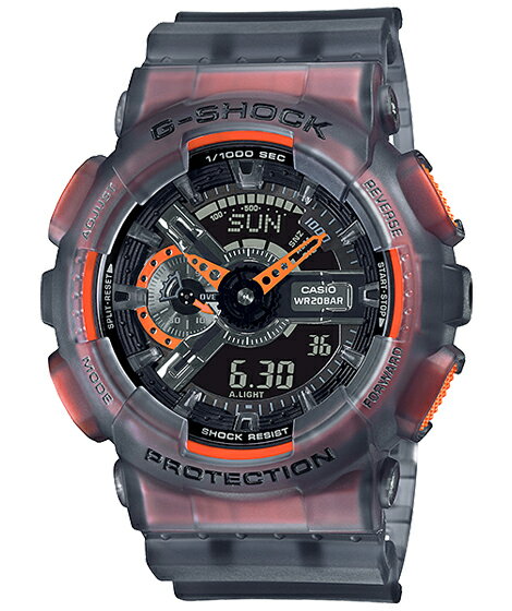 腕時計, メンズ腕時計 G-SHOCK GA-110LS-1A Color Skeleton Series CASIO G 
