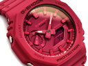 【10%OFFクーポン配布中 5/1〜5/6】 G-SHOCK Gショック ジーショック カシオ CASIO カーボンコアガード アナデジ 腕時計 レッド GA-2100-4ADR GA-2100-4A 海外モデル 逆輸入(2)