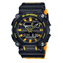 【10%OFFクーポン 5/1 0:00～5/7 9:59】G-SHOCK GA-900A-1A9 アナデジ メンズ 腕時計 樹脂バンド ブラック イエロー …