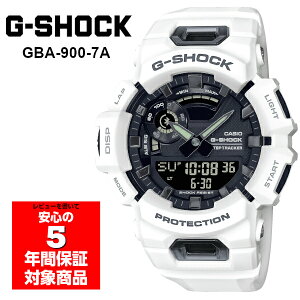 【最大2000円OFFクーポン+店内ポイント最大44倍 8/24 20:00～8/27 1:59】G-SHOCK GBA-900-7A 腕時計 メンズ アナデジ ホワイト Gショック ジーショック 逆輸入海外モデル