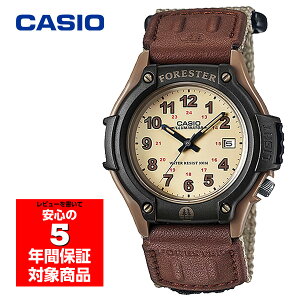 【10%OFFクーポン 9/18 0:00～9/21 9:59】CASIO FT500WC-5BV FORESTER 腕時計 メンズ レディース ユニセックス アナログ ブラウン カシオ フォレスター 逆輸入海外モデル