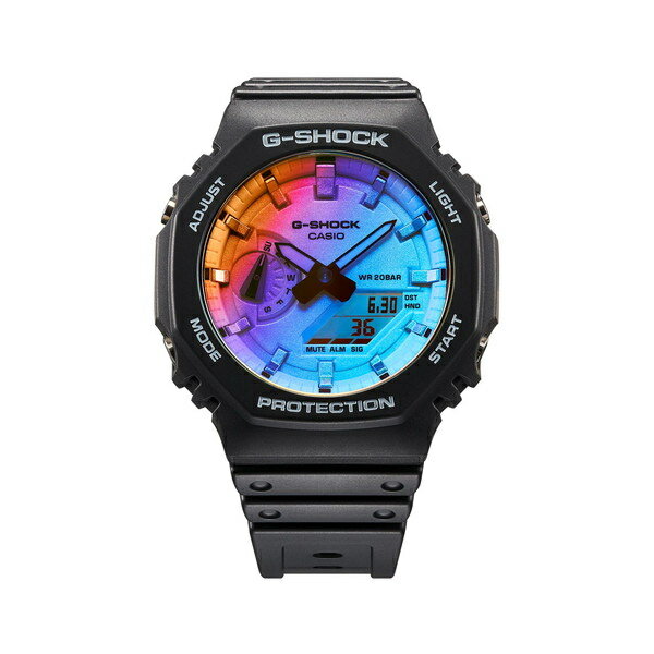 G-SHOCK GA-2100SR-1A Iridescent Color アナデジ メンズ 腕時計 ブラック Gショック ジーショック 逆輸入海外モデル