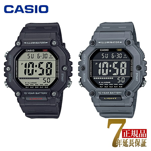 樂天商城 - 【10％OFFクーポン配布中 5/9〜5/16】CASIO カシオ コレクション スタンダード メンズ 腕時計 国内モデル ブラック ブラック×グレー AE-1600H-1AJF AE-1600H-8BJF