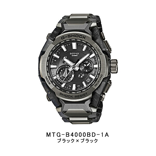 CASIO G-SHOCK メンズ 腕時計 スマホ連動 MT-G タフソーラー 多針アナログ ブラック×ブラック MTG-B40 watchking-10151253 G専門店 G-SUPPLY(ジーサプライ) サンプル画像2