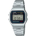 【ネコポス送料無料】CASIO STANDARD A158WA-1JH カシオ スタンダード デジタル 腕時計 チプカシ 国内正規品