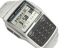 【10%OFFクーポン 4/18 0:00～4/21 9:59】CASIO カシオ DATABANK カシオデータバンク 電卓機能 デジタル腕時計 逆輸入海外モデル シルバー DBC-32D-1A