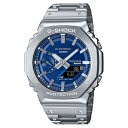 カシオ正規品 カシオ CASIO Gショック G-SHOCK FULL METAL 2100 Series GM-B2100AD-2AJF ステンレススチール メタルバンド ショックレジスト 20気圧防水 ソーラー充電システム