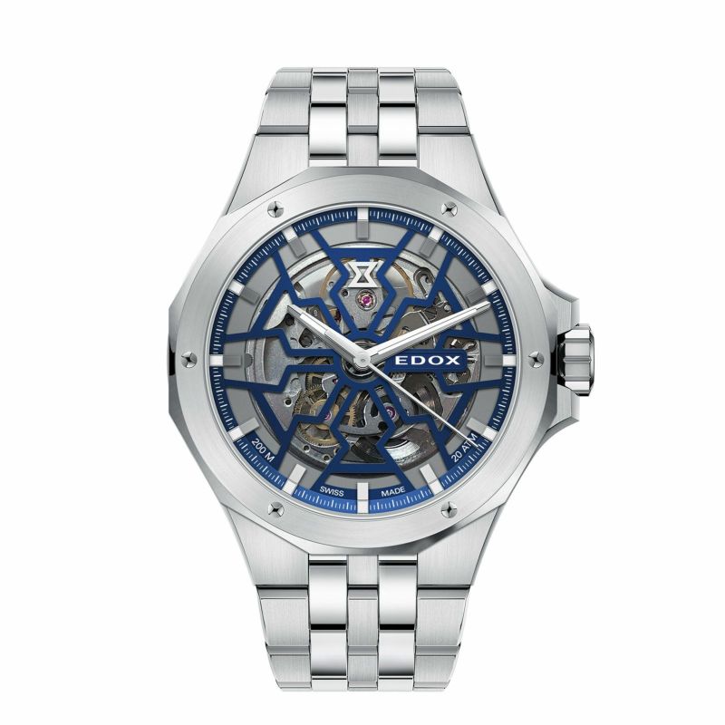 GhbNXKi GhbNX EDOX DELFIN MECANO AUTOMATIC ftB Jm I[g}eBbN  42ԃp[U[u 43mm 200mh 85303-3M-BUIGB