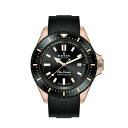 エドックス 腕時計 EDOX 時計 メンズ NEPTUNIAN AUTOMATICネプチュニアン オートマティック 自動巻き 44mm 1000m防水 ラバーストラップ 80120-37RNNCA-NIR ラバー(2)