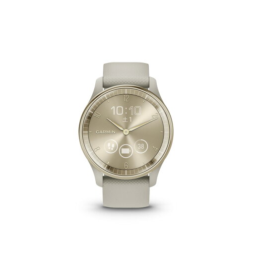 ガーミン正規品 Garmin ヴィヴォムーブ トレンド VIVOMOVE Trend フレンチグレー クリームゴールド 010-02665-72 ガーミン正規品 Garmin ヴィヴォムーブ トレンド VIVOMOVE Trend フレンチグレー クリームゴールド 010-02665-72