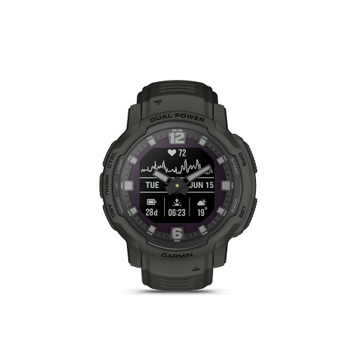 ガーミン正規品 Garmin ガーミン インスティンクト クロスオーバー デュアルパワー タクティカルエディション グラファイト 010-02730-41 ガーミン正規品 Garmin ガーミン インスティンクト クロスオーバー デュアルパワー タクティカルエディション グラファイト 010-02730-41