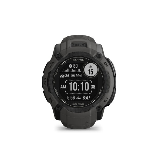 ガーミン正規品 Garmin ガーミン インスティンクト 2X デュアルパワー グラファイト 010-02805-22 ガーミン正規品 Garmin ガーミン インスティンクト 2X デュアルパワー グラファイト 010-02805-22