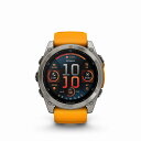 ガーミン正規品 Garmin ガーミン フェニックス8 51mm サファイアアモレッド チタン オレンジ 010-02905-50(2)