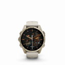 ガーミン正規品 Garmin ガーミン フェニックス8 43mm サファイアアモレッド ソフト ゴールド フォグ グレー 010-02903-16