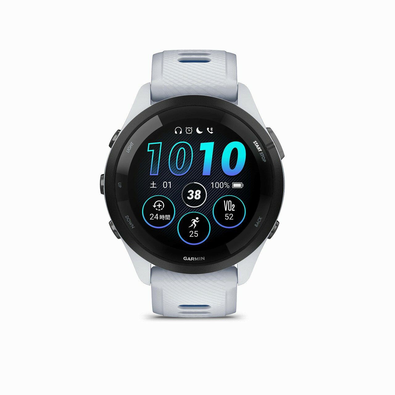 ガーミン正規品 Garmin ガーミン Forerunner フォアランナー 265 ホワイト 010-02810-41